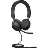 Jabra - Evolve2 40 SE - Headset - Zwart - USB-C