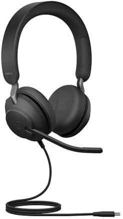 Jabra - Evolve2 40 SE - Headset - Zwart - USB-C