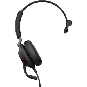 Jabra Evolve2 40 SE - Bedrade mono headset gecertificeerd voor Microsoft Teams, met USB-C