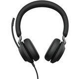 Jabra Evolve2 40 SE Headset Bedraad Hoofdband Oproepen/muziek USB Type C Zwart