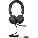 Jabra - Evolve2 40 SE - Headset - Bedraad - Zwart - USB Type-A