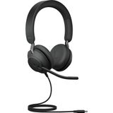 Jabra Evolve2 40 SE MS Stereo - Headset - USB-C - Ruisisolatie