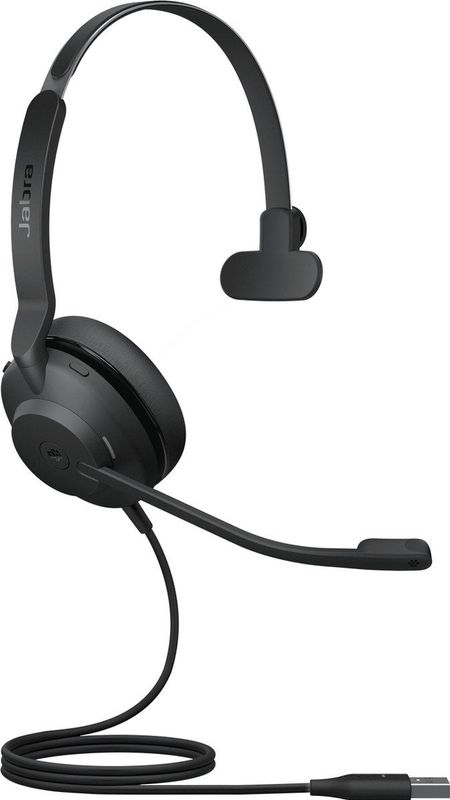Jabra - Evolve2 30 - Headset - Lichtgewicht - Comfortabel - Dubbele Microfoons