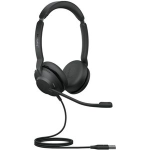 Hoofdtelefoon met microfoon Jabra Evolve2 30 SE Zwart