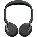 Jabra Evolve2 65 Flex Headset Bedraad en draadloos Hoofdband Kantoor/callcenter Bluetooth Zwart