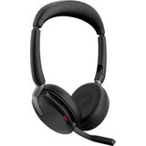 Bluetooth Headset with Microphone Jabra Evolve2 65 Flex Black