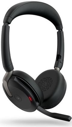Jabra - Evolve2 65 Flex - Headset - Bluetooth - Zwart - Bedraad en Draadloos