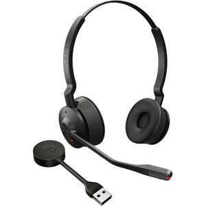 Jabra - Engage 55 SE - Draadloze Headset - Zwart - USB-DECT-adapter