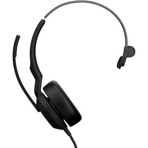 Jabra - Evolve2 50 - Kantoorheadset - Zwart - Bedraad - USB-A