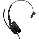 Jabra - Evolve2 50 - Kantoorheadset - Zwart - Bedraad - USB-A