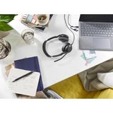 Jabra - Evolve2 50 - Kantoorheadset - Zwart - Bedraad - USB-A
