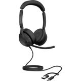 Jabra - Evolve2 50 - Kantoorheadset - Zwart - Bedraad - USB-A