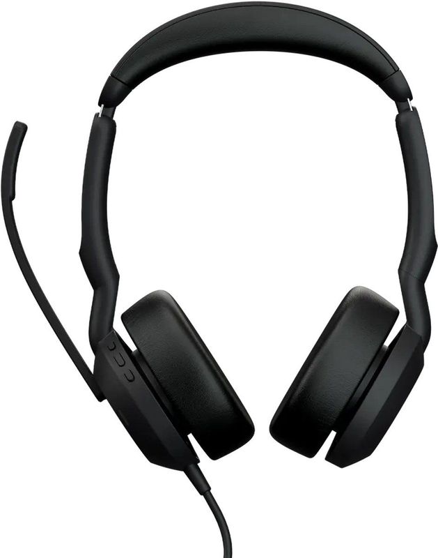 Jabra - Evolve2 50 - Kantoorheadset - Zwart - Bedraad - USB-A