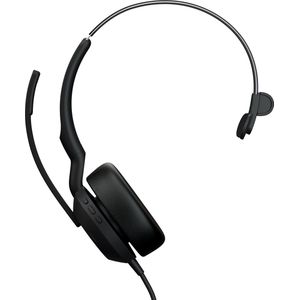 Jabra - Evolve2 50 - Kantoorheadset - Zwart - Draadloos - Bedraad - USB-A