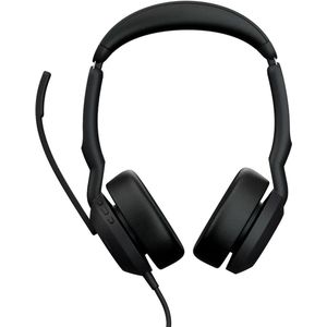 Jabra - Evolve2 50 - Headset - Bedraad - Zwart - USB Type-C / USB Type-A