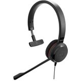Jabra - Evolve 20 SE - Bedrade Headset - Zwart - USB Type-C / USB Type-A