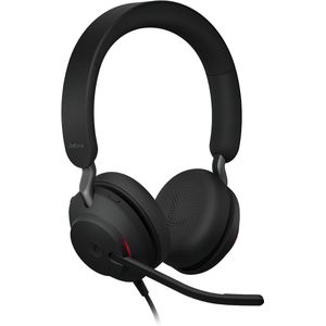 Jabra - Evolve2 40 SE UC Mono - Bedrade Kantoorheadset - Zwart - Kunststof