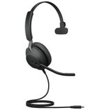 GN Netcom - JABRA Evolve2 40 SE MS Mono - Kantoorheadset - Zwart - Bedraad - USB-C/A