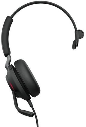 GN Netcom - JABRA Evolve2 40 SE MS Mono - Kantoorheadset - Zwart - Bedraad - USB-C/A