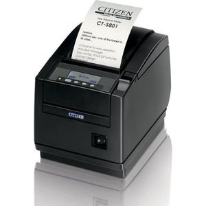 Citizen CT-S801II, 8 dots/mm (203 dpi), cutter, display, zwart | CTS801IIN3NEBPXX