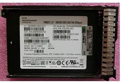HPE - Read Intensive SSD - 480 GB - 2.5 inch - SATA