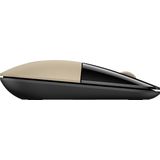 HP Z3700 Gold Wireless Mouse muis Kantoor Ambidextrous RF Draadloos Optisch 1200 DPI