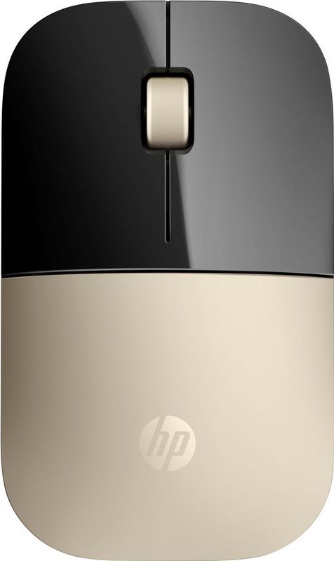 HP Z3700 Gold Wireless Mouse muis Kantoor Ambidextrous RF Draadloos Optisch 1200 DPI