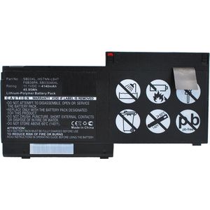 CoreParts - Laptop Batterij - Zwart - Lithium Polymeer - 4140 mAh - 46 Wh