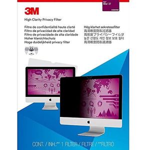 3M 7100137840 High Clarity Privacyfilter Voor 27-Inch Apple Imac