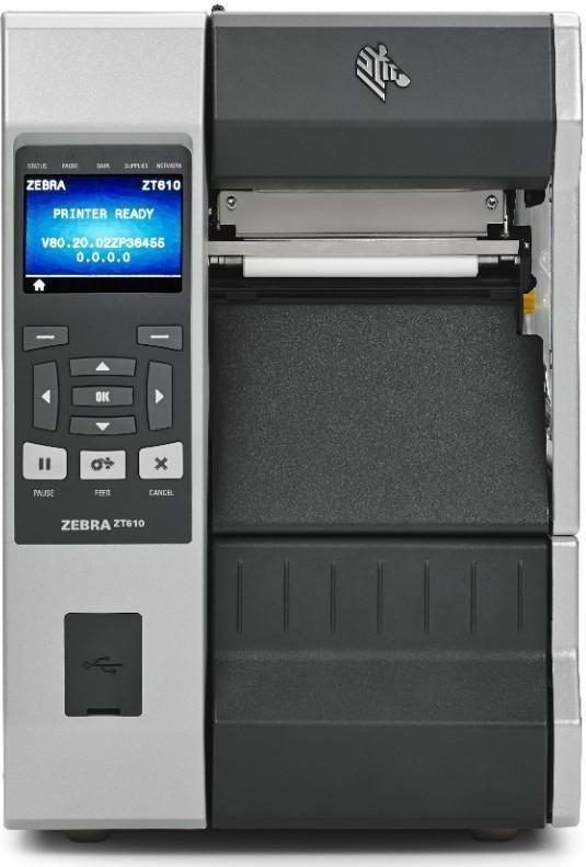 Zebra - ZT610 - Labelprinter - Zwart - 300 dpi - 4 inch