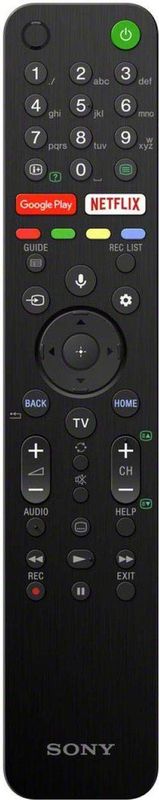 REMOTE COMMANDER - RMF-TX500E - Afstandsbediening - Zwart - Ergonomisch Ontwerp