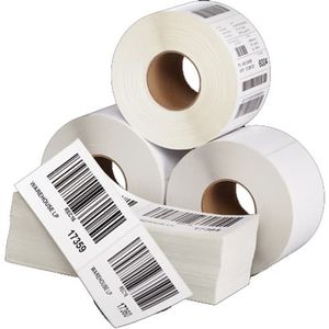 Zebra - Polypro Etiketten - 102x152mm - 4-pack - Duurzaam en Compatibel