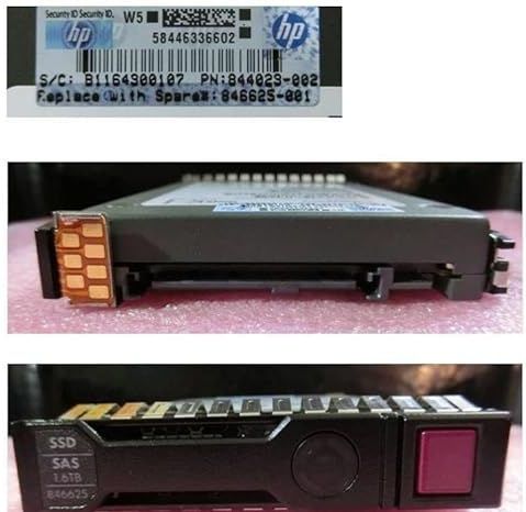 HPE - Mixed Use SSD - 1.6TB - 12G SFF SAS - 2.5 inch