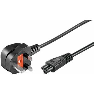 Microconnect PE090810 electriciteitssnoer Zwart 1 m C5 stekker