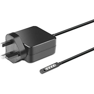 CoreParts Voedingsadapter voor MS Surface (43 W), Voeding voor notebooks, Zwart