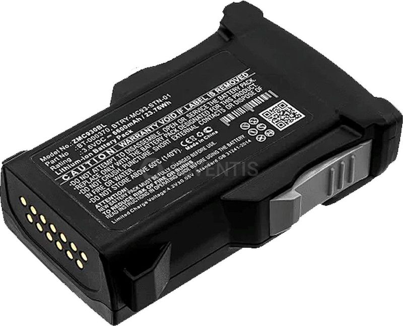 Zebra - Mc9300 - Accupakket - Zwart - Lithium Ion - 7000 mAh