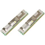 CoreParts - MMHP110 - Geheugenmodule - Groen - 2 x 8 GB DDR2 667 MHz ECC