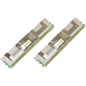 CoreParts - MMHP110 - Geheugenmodule - Groen - 2 x 8 GB DDR2 667 MHz ECC
