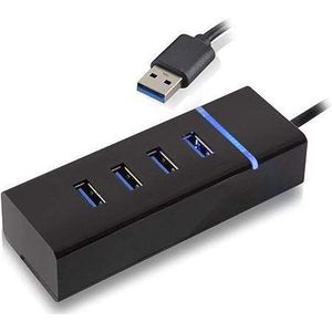 MicroConnect - USB 3.0 Hub - Zwart - 4-poorts Docking Station