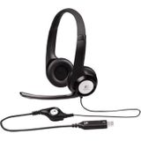 Logitech - Headset USB H390 - USB - Zwart - Bedraad
