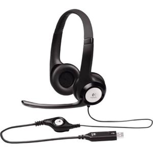 Logitech - Headset USB H390 - USB - Zwart - Bedraad