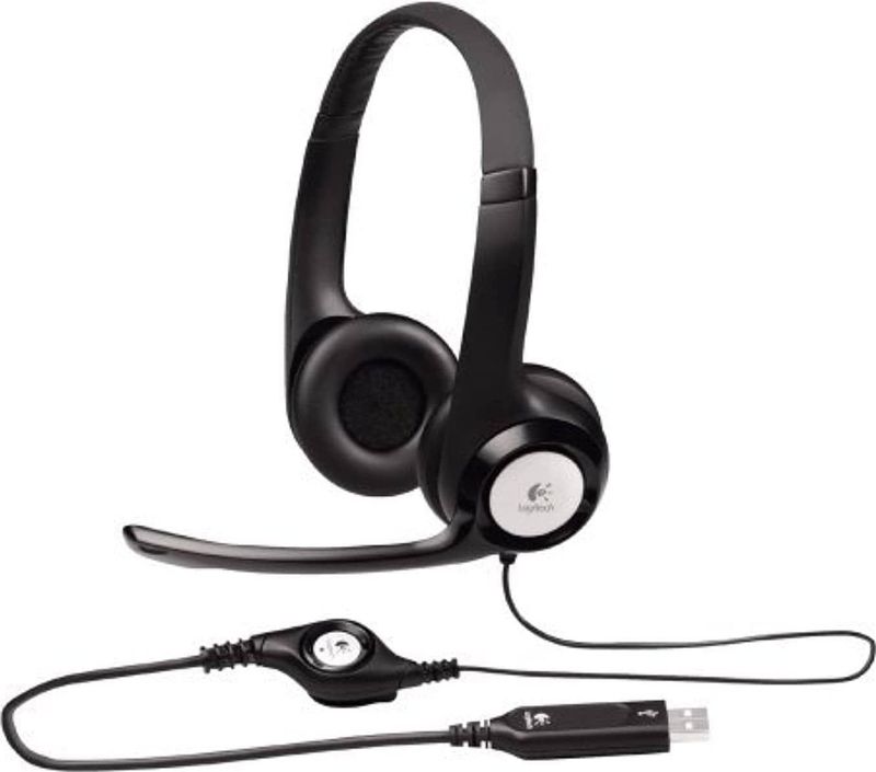 Logitech - Headset USB H390 - USB - Zwart - Bedraad
