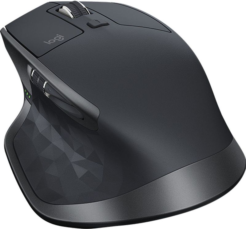 Logitech - MX Master 2S - Mouse - Graphite - Draadloos
