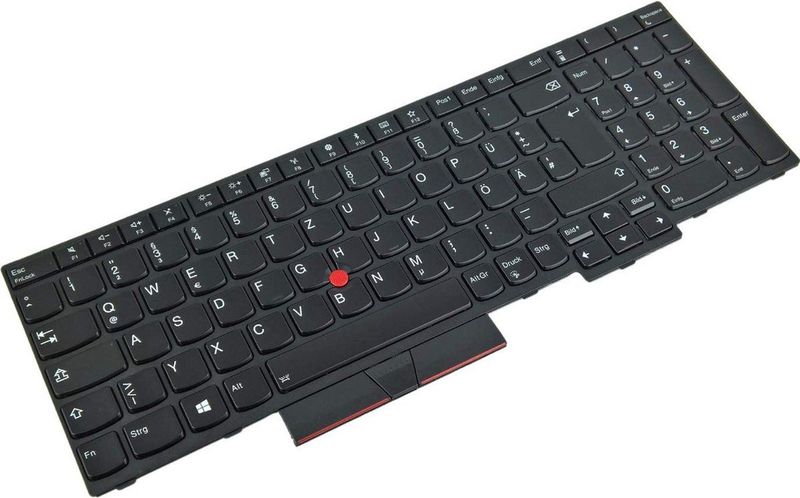 Lenovo - Laptop Toetsenbord Qwertz DE - Backlit - Zwart - Kunststof