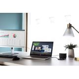 HP - USB Fingerprint Mouse - Zwart - Vingerafdruklezer - Ambidextrous