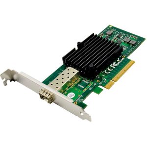 MicroConnect - MC-PCIE-82599EN - Netwerkkaart - Groen - Fibre - 10000 Mbit/s
