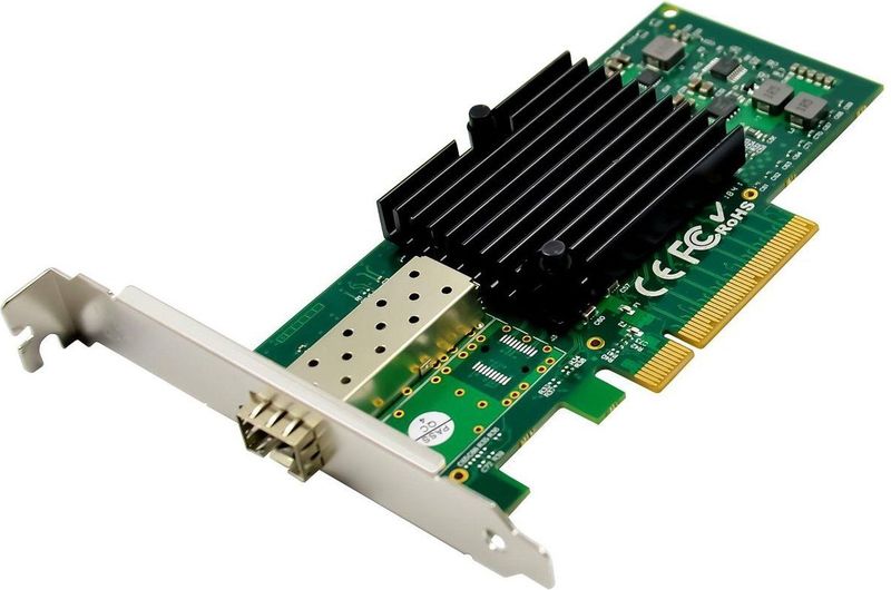 MicroConnect - MC-PCIE-82599EN - Netwerkkaart - Groen - Fibre - 10000 Mbit/s