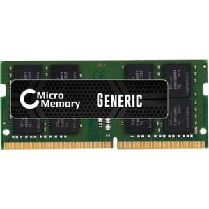 CoreParts - MMLE078 - Geheugenmodule - Groen - 1 x 16 GB DDR4 2666 MHz