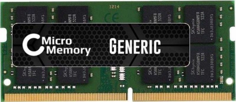 CoreParts - MMLE078 - Geheugenmodule - Groen - 1 x 16 GB DDR4 2666 MHz