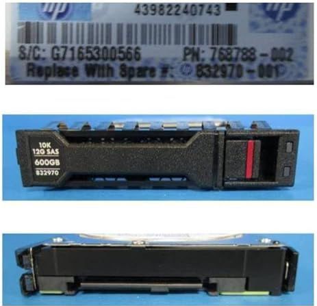 Hewlett Packard Enterprise - DRV HDD 600GB 12G 10K SFF SAS - Harde schijf - 2,5 inch - 10.000 RPM